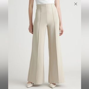 Quince Ultra-Stretch Ponte Super Wide Leg Pant - Medium